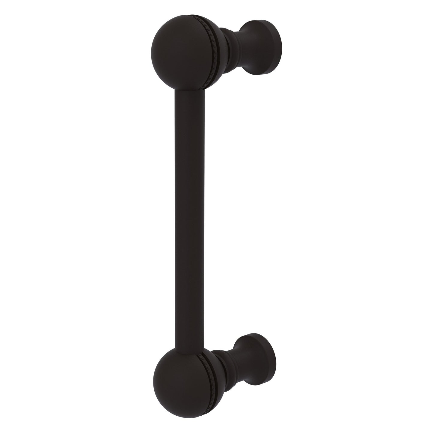 Allied Brass P-1/3 3" x 1" Oil Rubbed Bronze Solid Brass Beaded Cabinet Pull