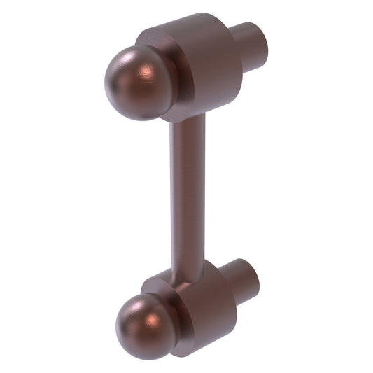 Allied Brass P-20 3" x 1" Antique Copper Solid Brass Cabinet Pull