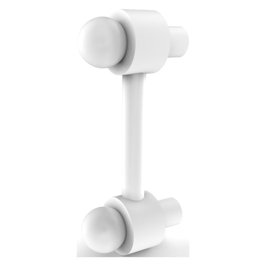 Allied Brass P-20 3" x 1" Matte White Solid Brass Cabinet Pull