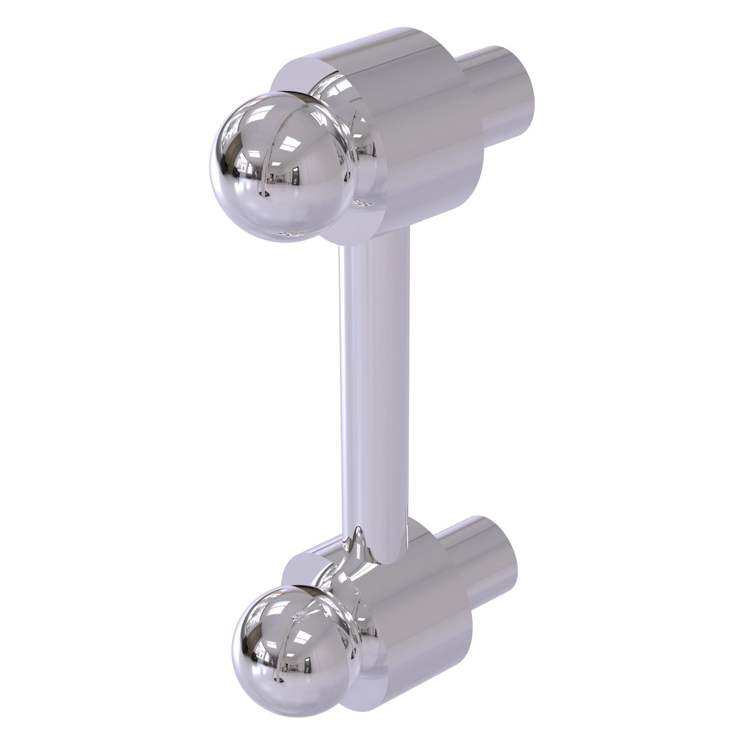 Allied Brass P-20 3" x 1" Polished Chrome Solid Brass Cabinet Pull