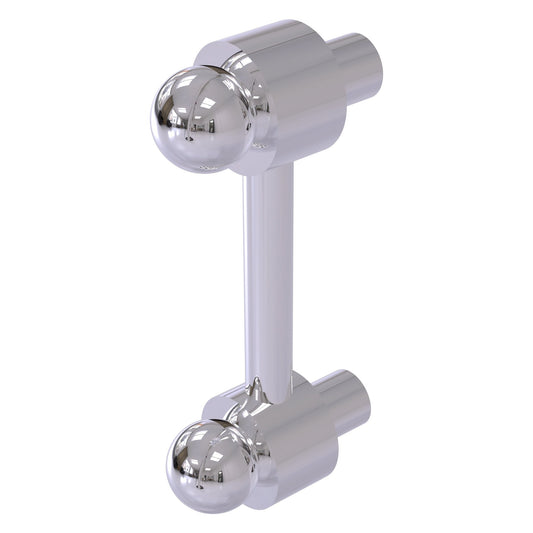 Allied Brass P-20 3" x 1" Polished Chrome Solid Brass Cabinet Pull
