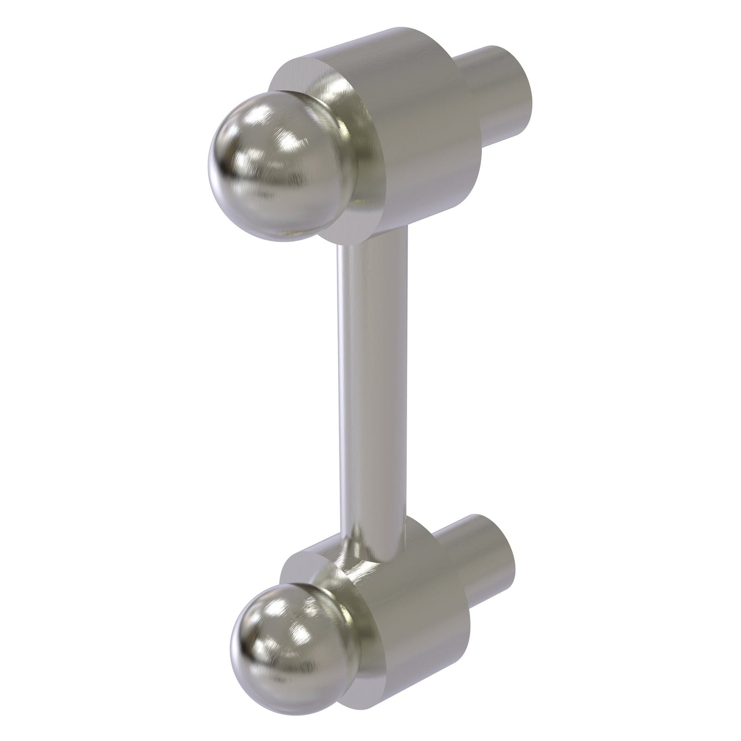 Allied Brass P-20 3" x 1" Satin Nickel Solid Brass Cabinet Pull
