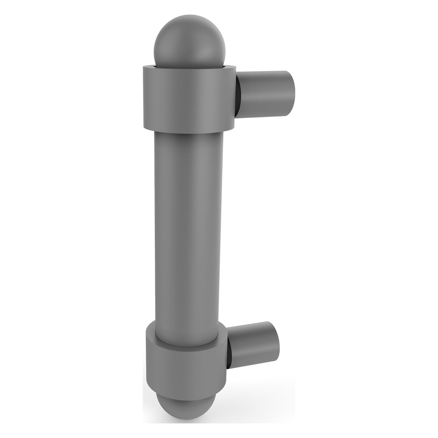 Allied Brass P-30 3" x 1" Matte Gray Solid Brass Cabinet Pull
