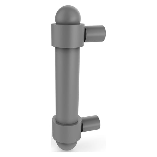 Allied Brass P-30 3" x 1" Matte Gray Solid Brass Cabinet Pull