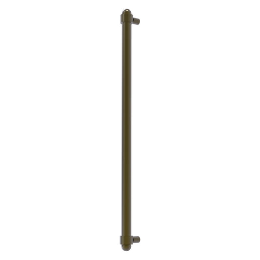 Allied Brass P-30-RP 18" x 1" Antique Brass Solid Brass Refrigerator Pull