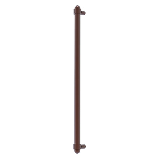 Allied Brass P-30-RP 18" x 1" Antique Copper Solid Brass Refrigerator Pull