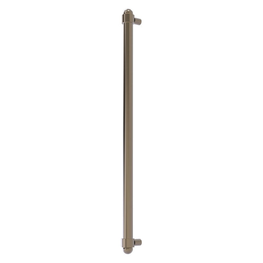 Allied Brass P-30-RP 18" x 1" Antique Pewter Solid Brass Refrigerator Pull