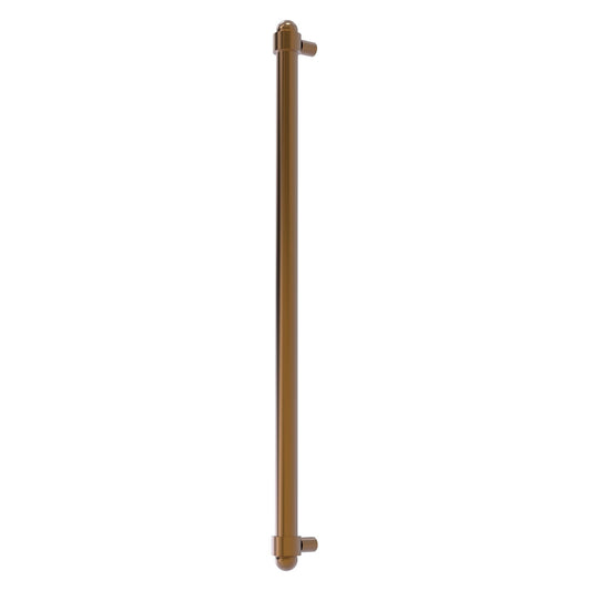 Allied Brass P-30-RP 18" x 1" Brushed Bronze Solid Brass Refrigerator Pull