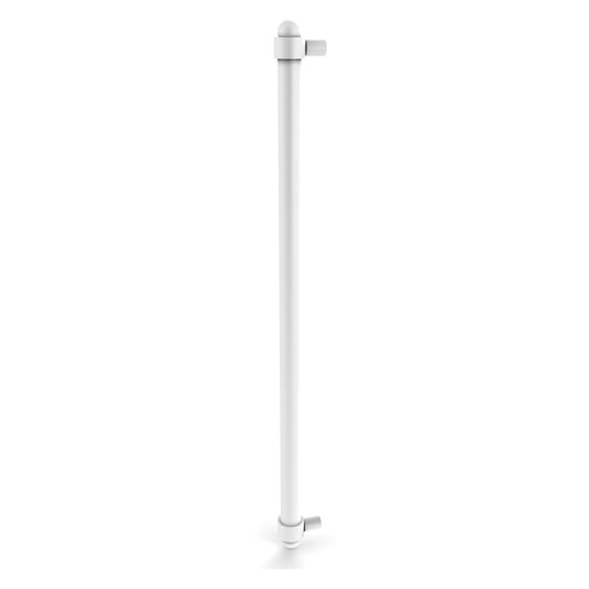 Allied Brass P-30-RP 18" x 1" Matte White Solid Brass Refrigerator Pull