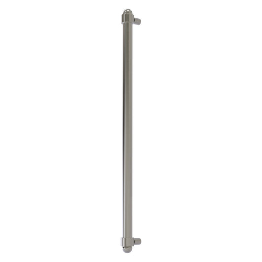 Allied Brass P-30-RP 18" x 1" Satin Nickel Solid Brass Refrigerator Pull