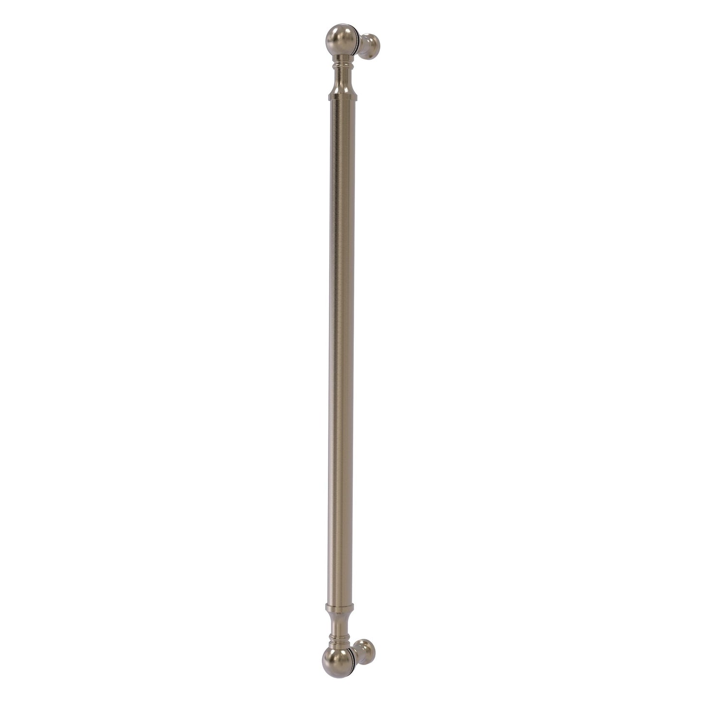 Allied Brass P-3/18 18" x 1" Antique Pewter Solid Brass Beaded Refrigerator Pull