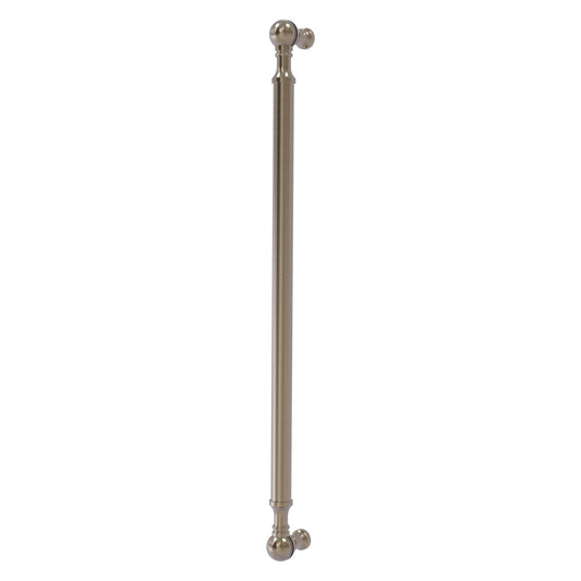 Allied Brass P-3/18 18" x 1" Antique Pewter Solid Brass Beaded Refrigerator Pull