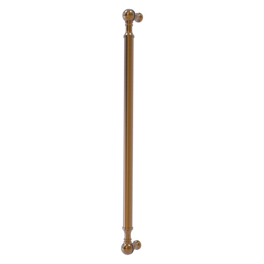 Allied Brass P-3/18 18" x 1" Brushed Bronze Solid Brass Beaded Refrigerator Pull