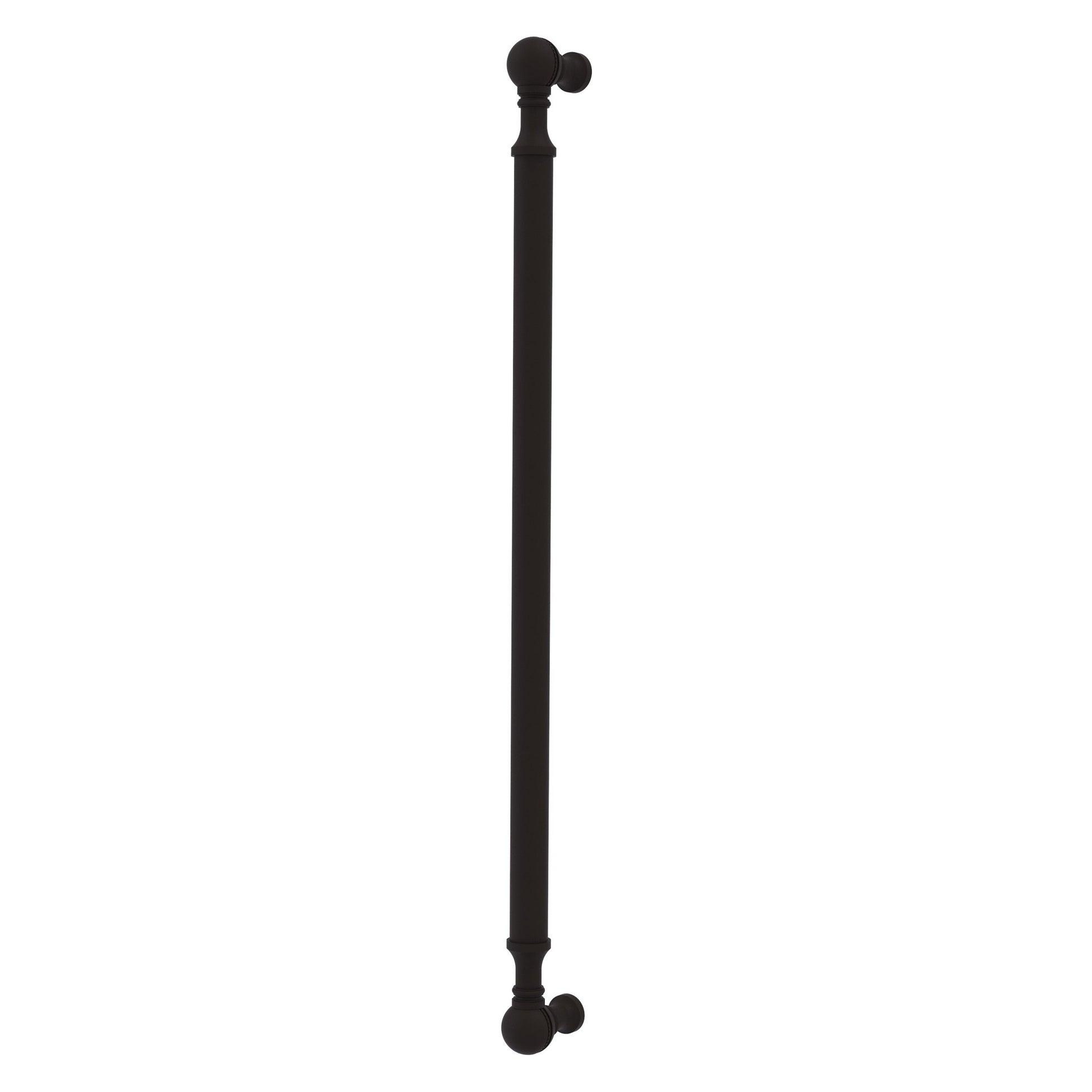 Allied Brass P-3/18 18" x 1" Oil Rubbed Bronze Solid Brass Beaded Refrigerator Pull