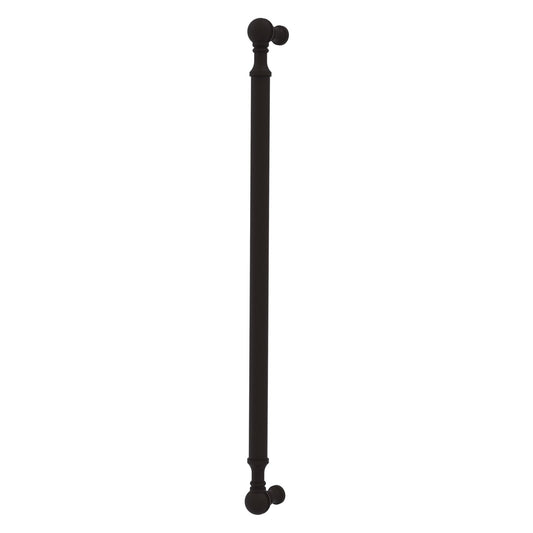 Allied Brass P-3/18 18" x 1" Oil Rubbed Bronze Solid Brass Beaded Refrigerator Pull