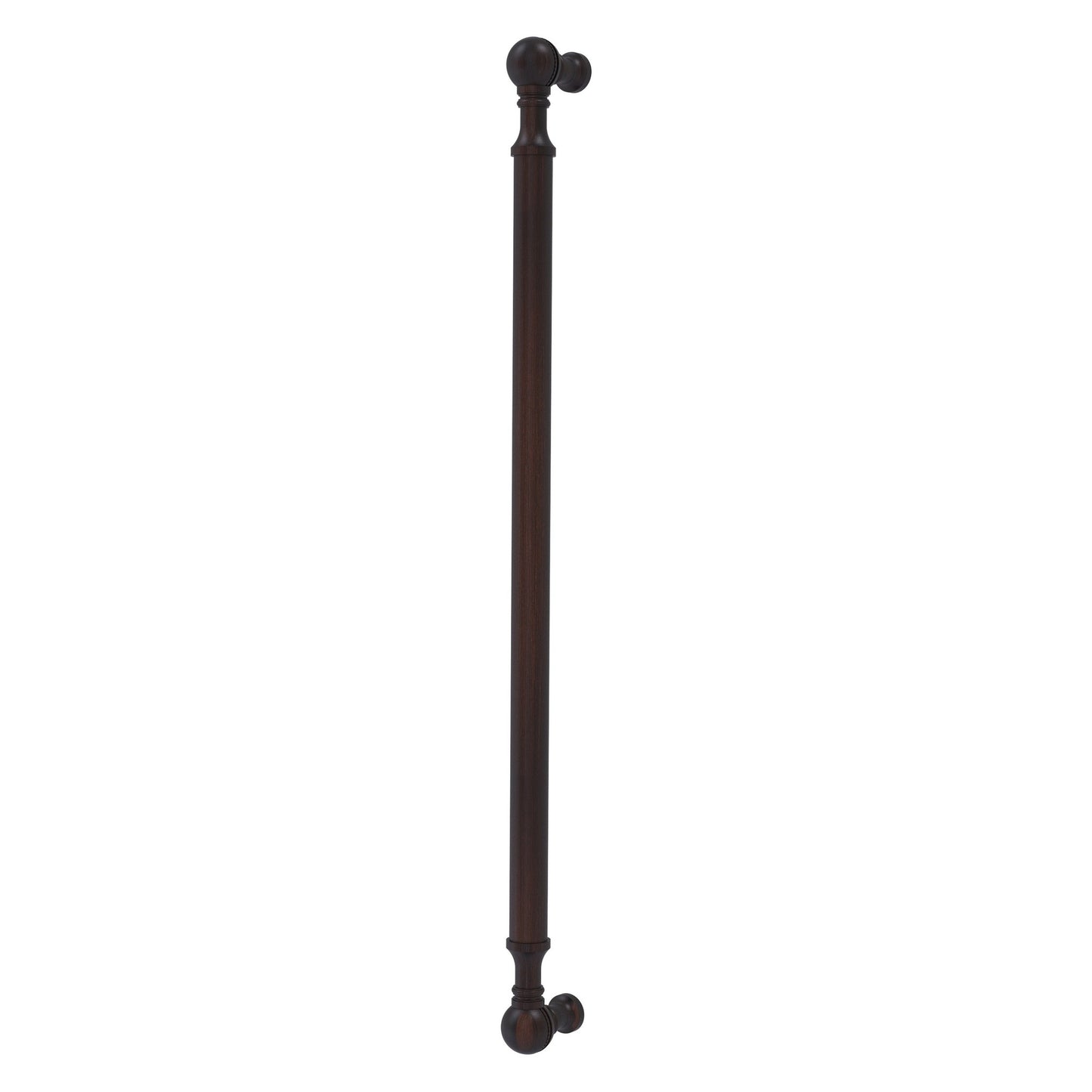 Allied Brass P-3/18 18" x 1" Venetian Bronze Solid Brass Beaded Refrigerator Pull