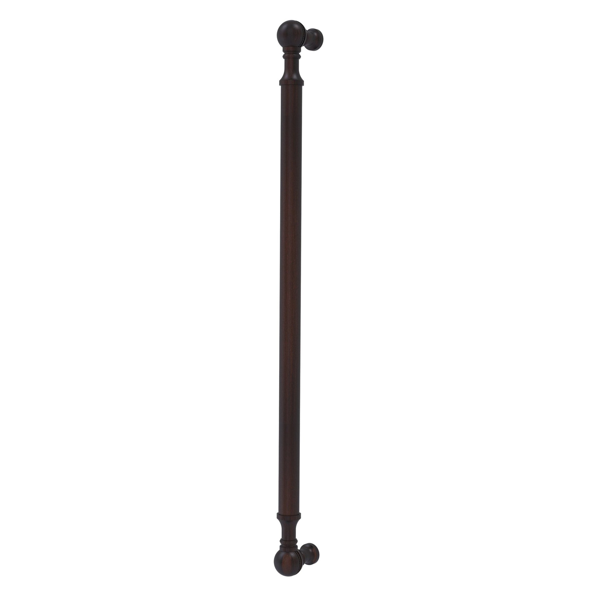 Allied Brass P-3/18 18" x 1" Venetian Bronze Solid Brass Beaded Refrigerator Pull