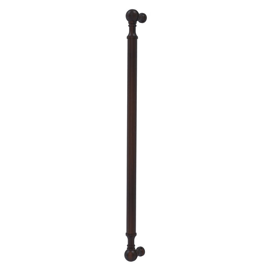 Allied Brass P-3/18 18" x 1" Venetian Bronze Solid Brass Beaded Refrigerator Pull