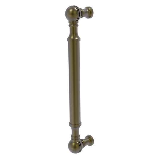Allied Brass P-3/3 3" x 1" Antique Brass Solid Brass Beaded Cabinet Pull