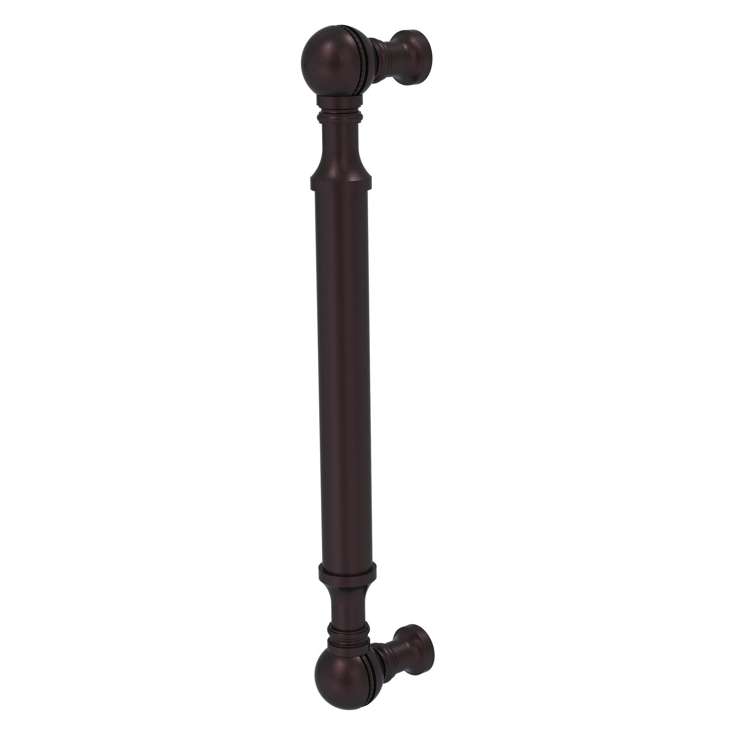 Allied Brass P-3/3 3" x 1" Antique Bronze Solid Brass Beaded Cabinet Pull