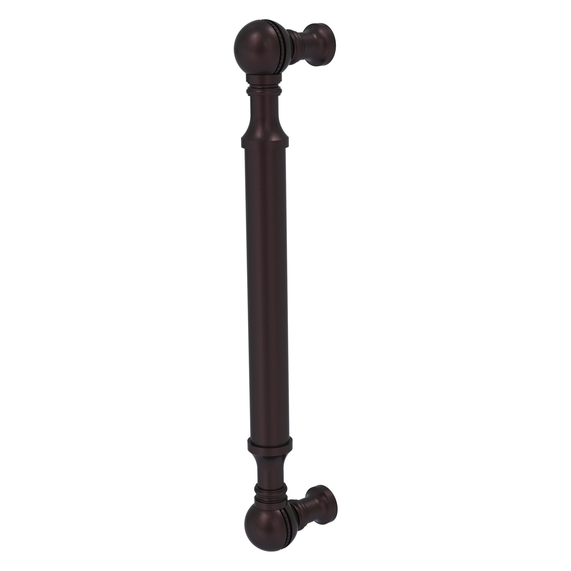 Allied Brass P-3/3 3" x 1" Antique Bronze Solid Brass Beaded Cabinet Pull