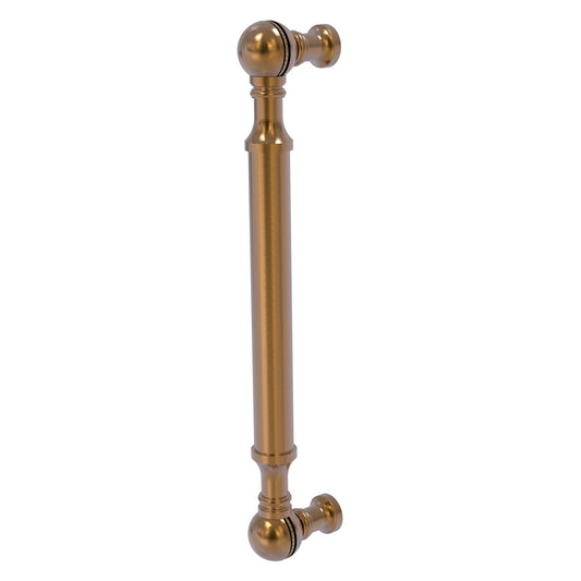 Allied Brass P-3/3 3" x 1" Brushed Bronze Solid Brass Beaded Cabinet Pull