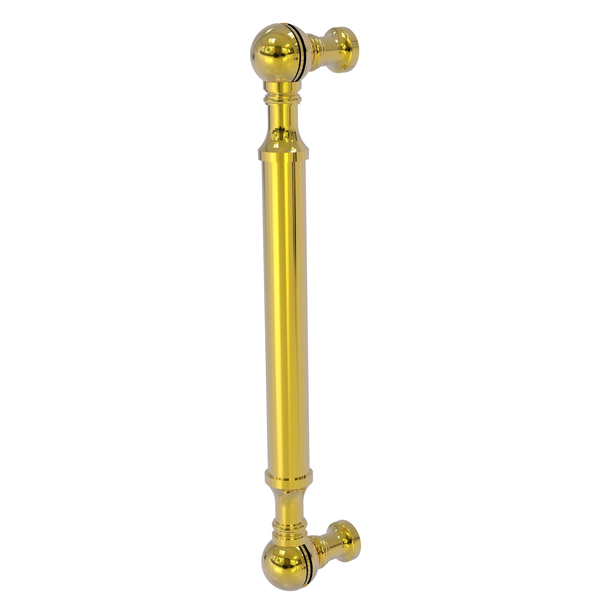 Allied Brass P-3/3 3" x 1" Polished Brass Solid Brass Beaded Cabinet Pull
