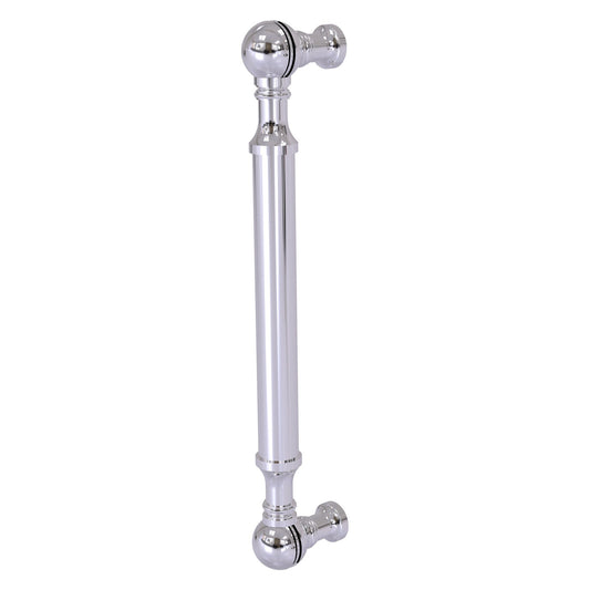 Allied Brass P-3/3 3" x 1" Polished Chrome Solid Brass Beaded Cabinet Pull