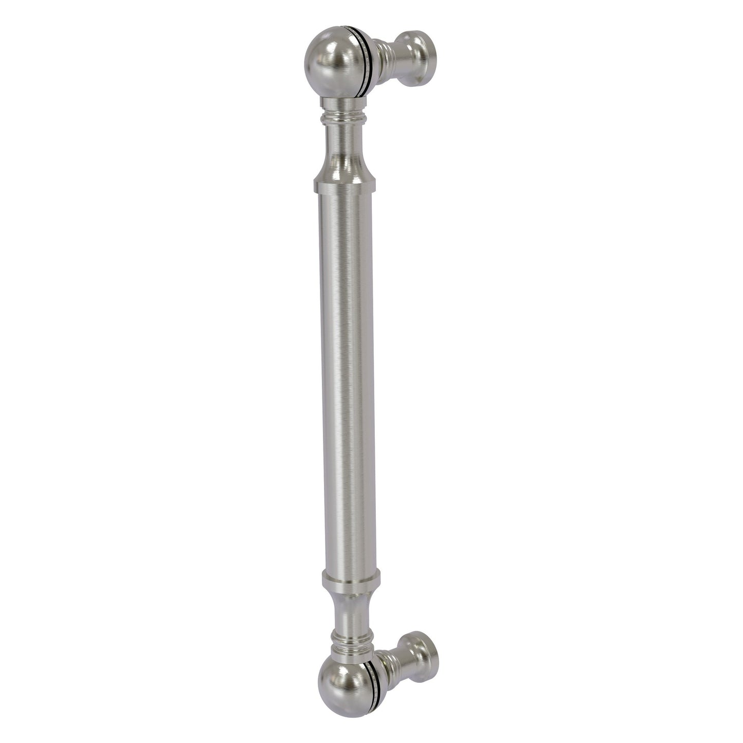 Allied Brass P-3/3 3" x 1" Satin Nickel Solid Brass Beaded Cabinet Pull