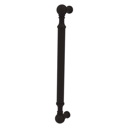 Allied Brass P-3/8 8" x 1" Oil Rubbed Bronze Solid Brass Beaded Door Pull