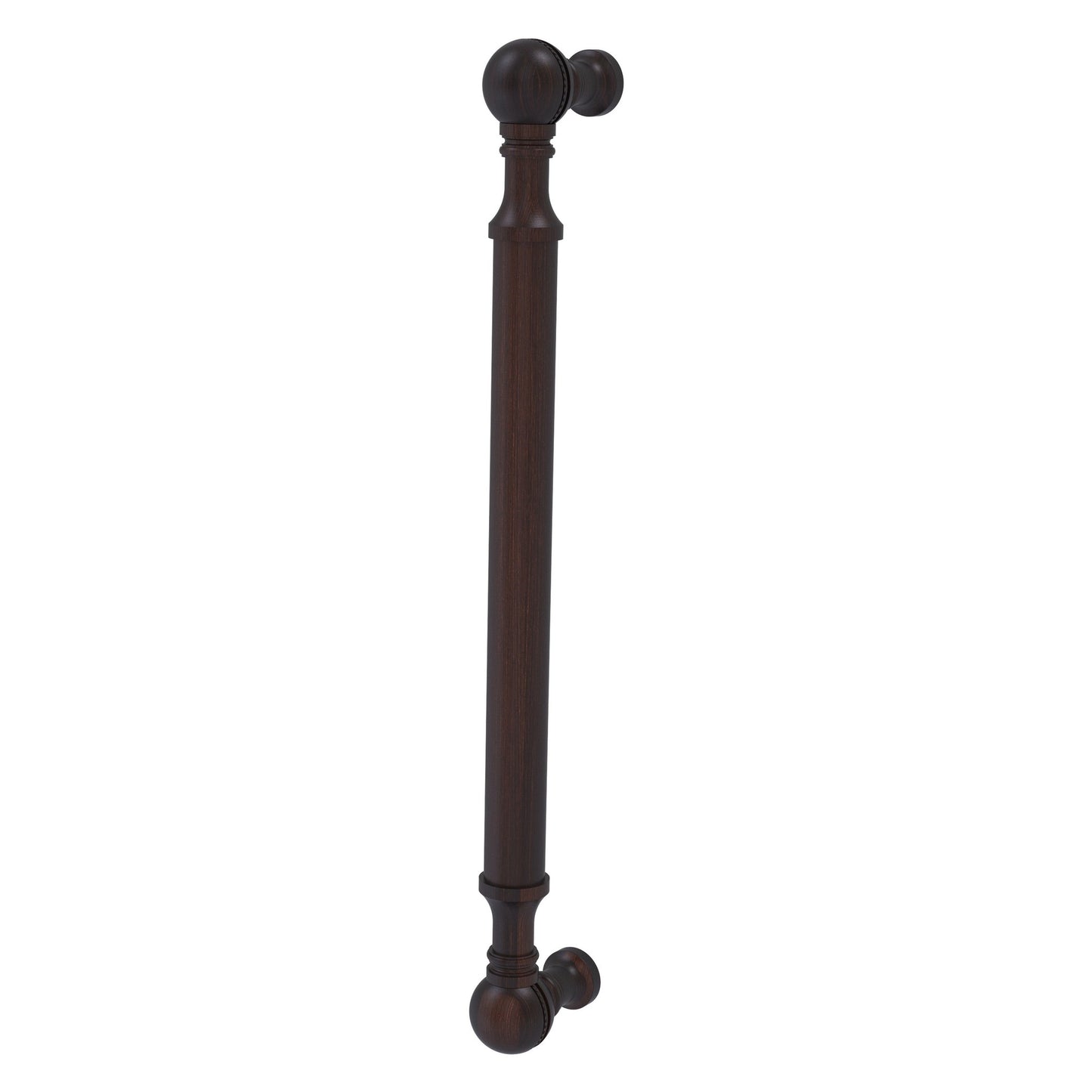 Allied Brass P-3/8 8" x 1" Venetian Bronze Solid Brass Beaded Door Pull