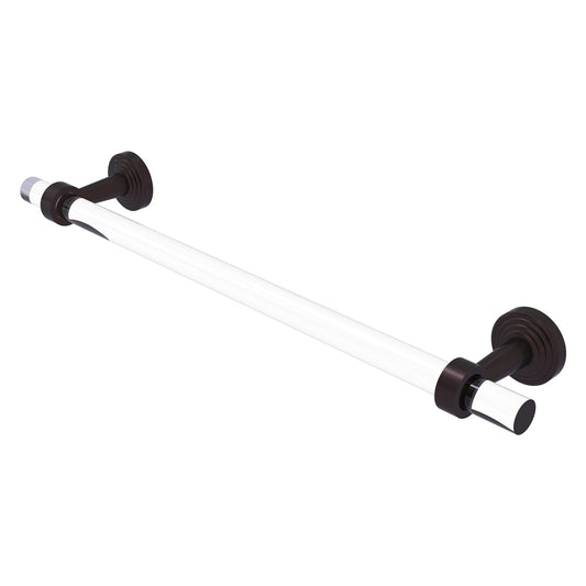 Allied Brass Pacific Beach 22" x 2.2" Antique Bronze Solid Brass Towel Bar