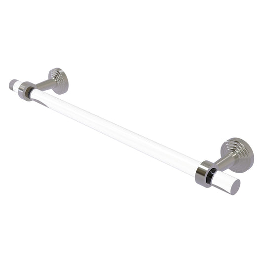 Allied Brass Pacific Beach 28" x 2.2" Satin Nickel Solid Brass Towel Bar