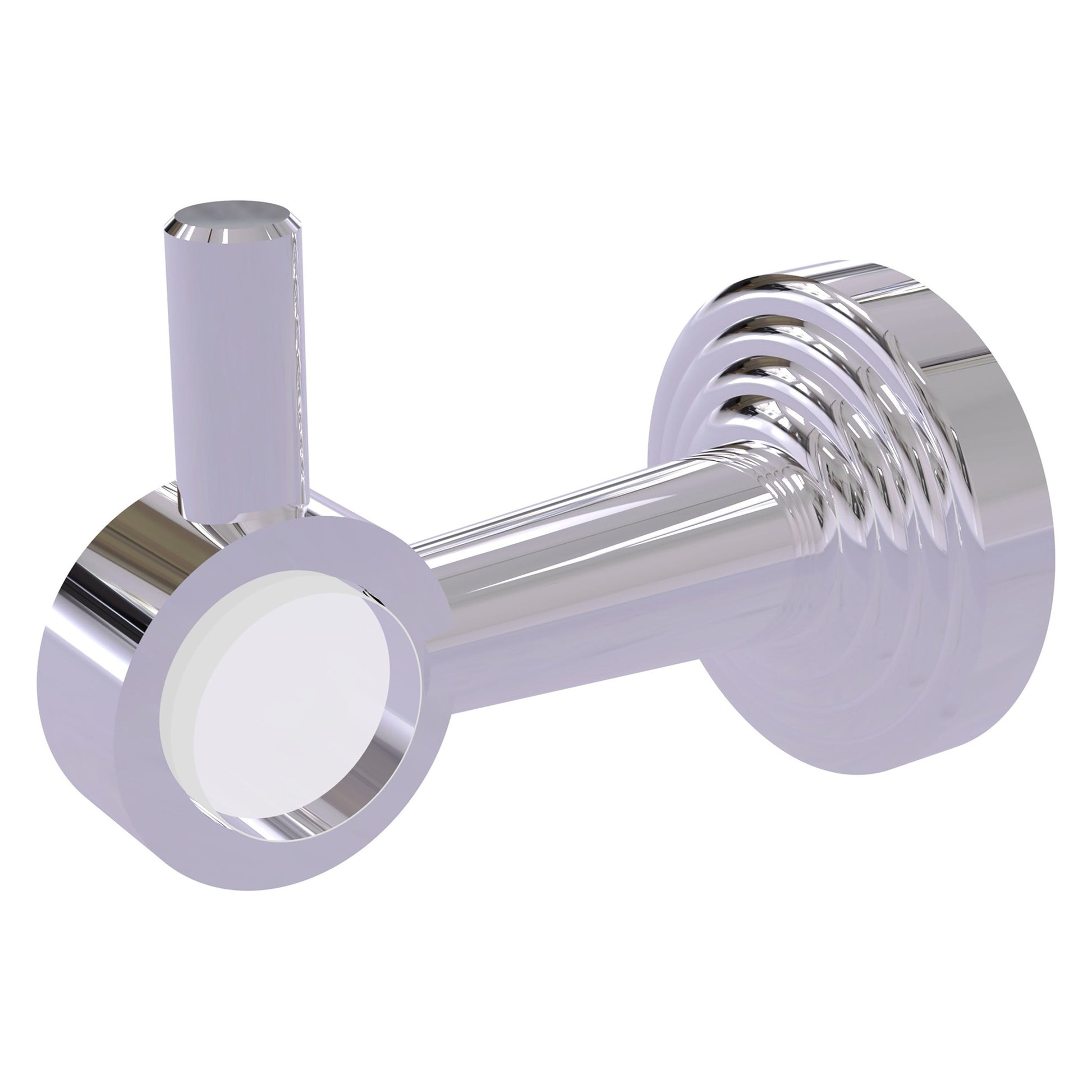 Allied Brass Pacific Beach 2.24" x 3.98" Polished Chrome Solid Brass Robe Hook