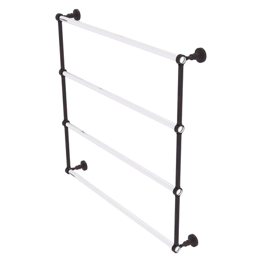 Allied Brass Pacific Grove 38.2" x 4.7" Venetian Bronze Solid Brass 4-Tier Ladder Towel Bar