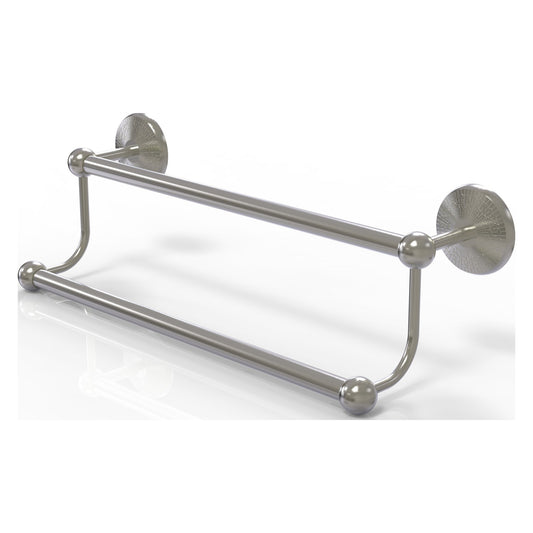 Allied Brass Prestige Monte Carlo 30" x 30" Satin Nickel Solid Brass 30-Inch Double Towel Bar