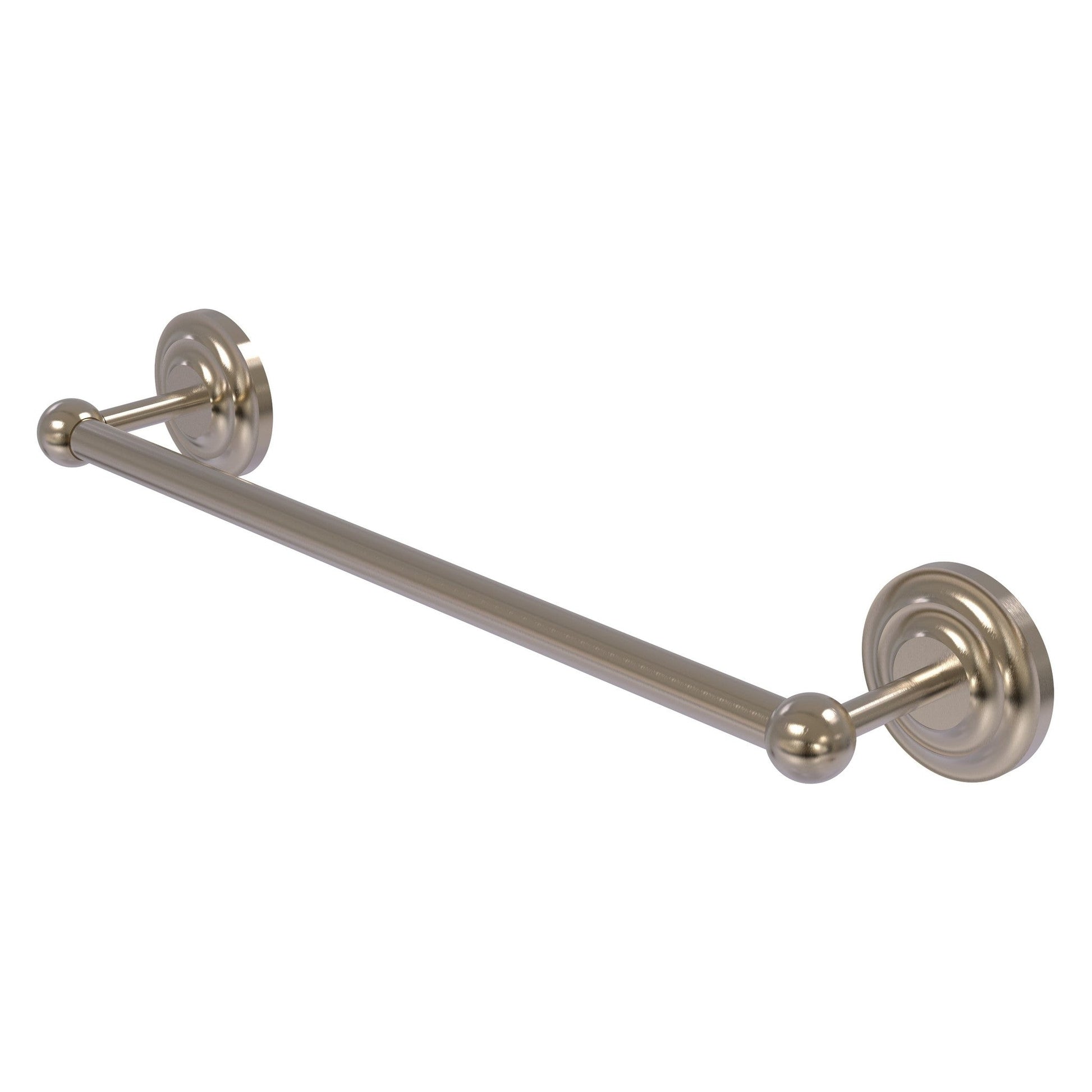 Allied Brass Prestige Que New 36" x 39" Antique Pewter Solid Brass 36-Inch Towel Bar