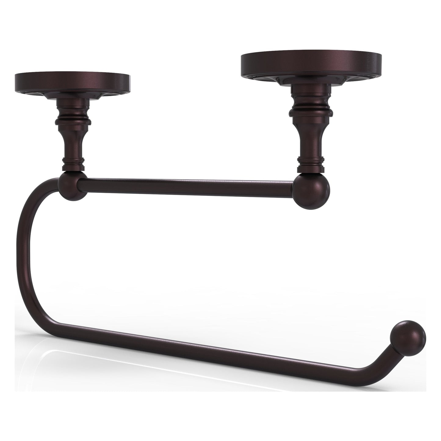 Allied Brass Prestige Regal 15" x 2.5" Antique Bronze Solid Brass Under Cabinet Paper Towel Holder