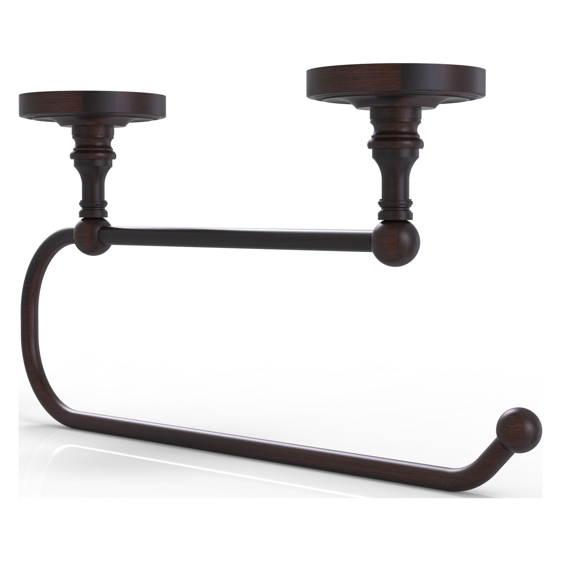 Allied Brass Prestige Regal 15" x 2.5" Venetian Bronze Solid Brass Under Cabinet Paper Towel Holder