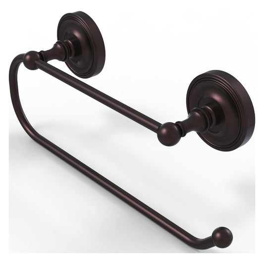 Allied Brass Prestige Regal 15" x 3.5" Antique Bronze Solid Brass Wall-Mounted Paper Towel Holder