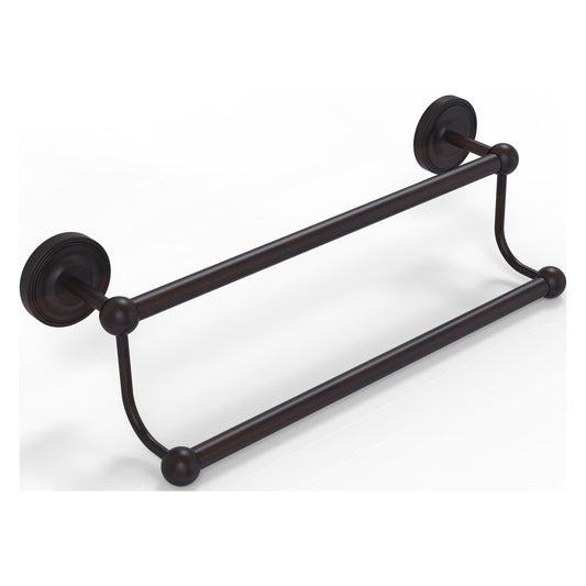 Allied Brass Prestige Regal 18" x 21" Venetian Bronze Solid Brass 18-Inch Double Towel Bar