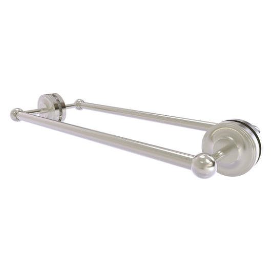 Allied Brass Prestige Regal 21" x 7.8" Satin Nickel Solid Brass 18-inch Back-to-Back Shower Door Towel Bar