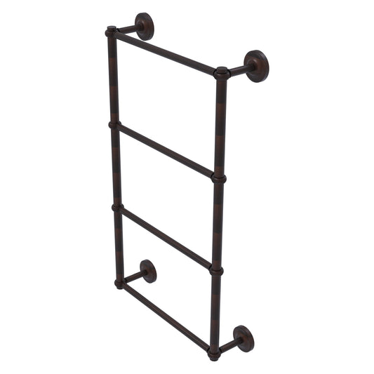 Allied Brass Prestige Regal 24" x 5.4" Venetian Bronze Solid Brass 4-Tier 24 Inch Ladder Towel Bar With Twisted Detail