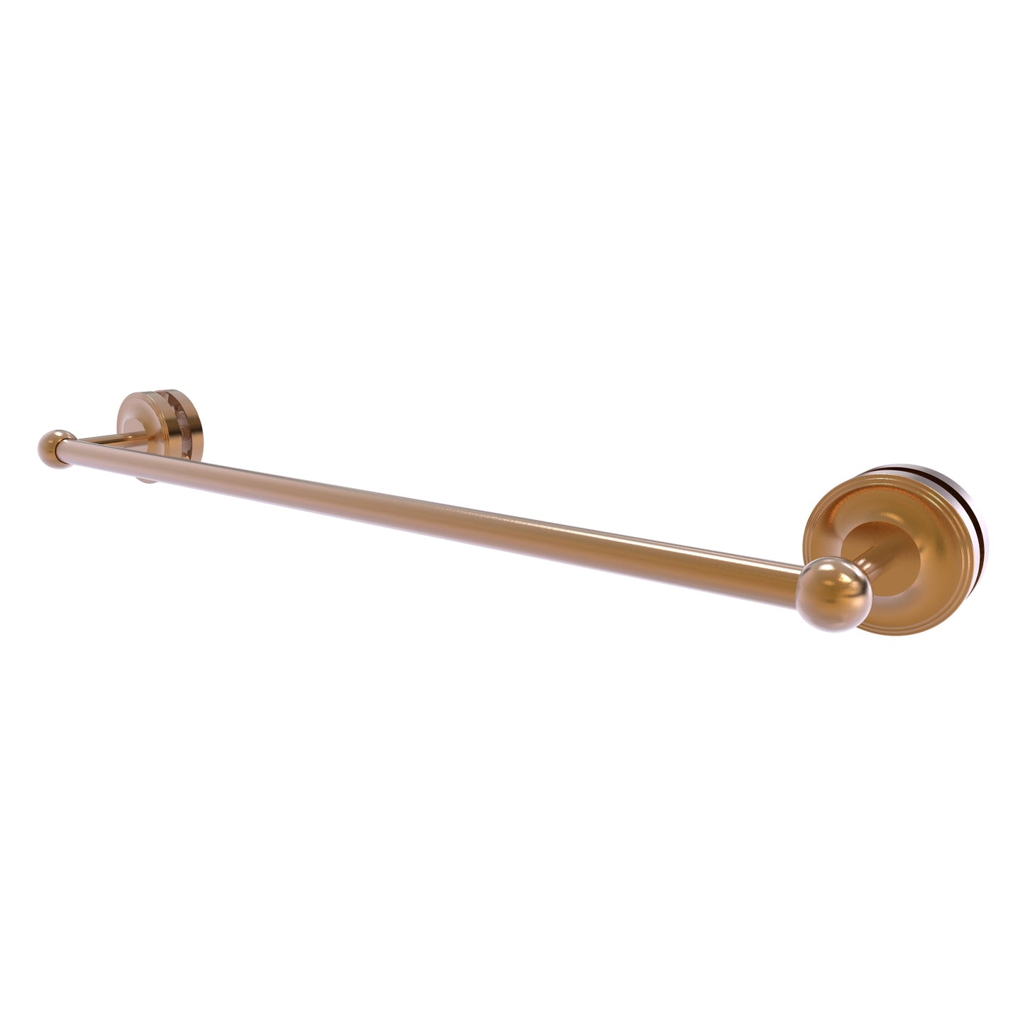 Allied Brass Prestige Regal 27" x N/A" Brushed Bronze Solid Brass 24-Inch Shower Door Towel Bar