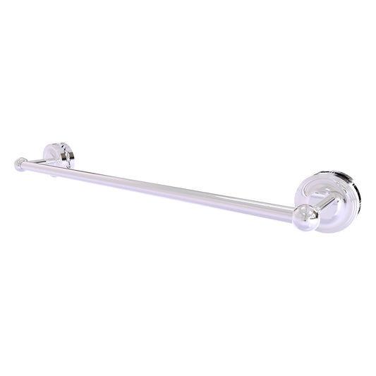 Allied Brass Prestige Regal 27" x N/A" Polished Chrome Solid Brass 24-Inch Shower Door Towel Bar