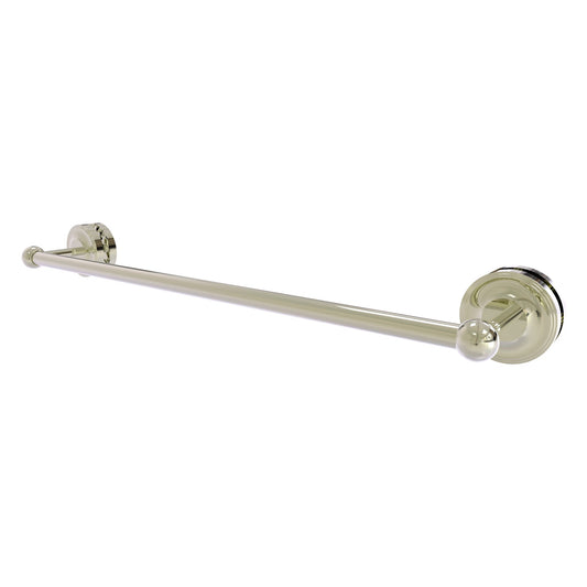 Allied Brass Prestige Regal 27" x N/A" Polished Nickel Solid Brass 24-Inch Shower Door Towel Bar