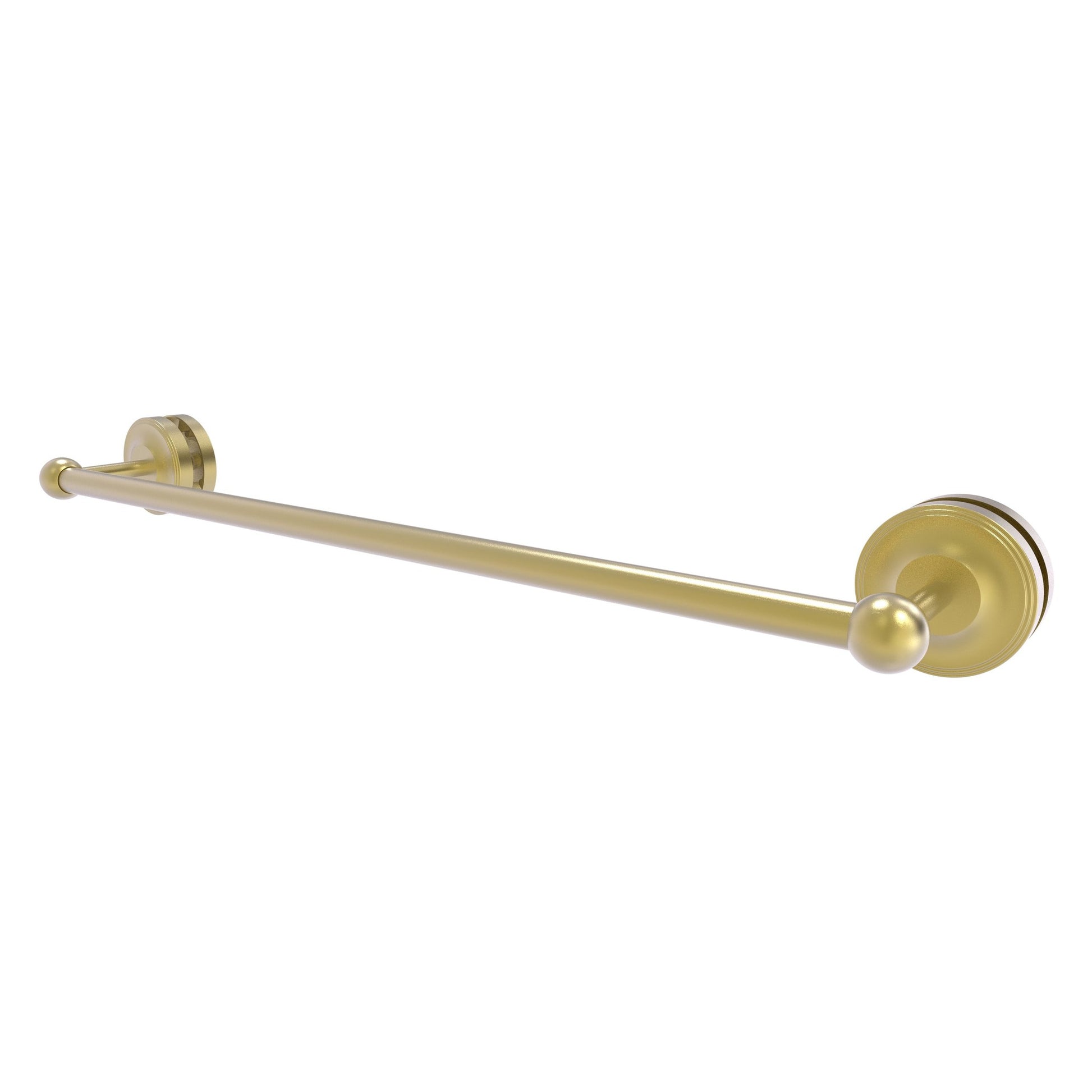 Allied Brass Prestige Regal 27" x N/A" Satin Brass Solid Brass 24-Inch Shower Door Towel Bar