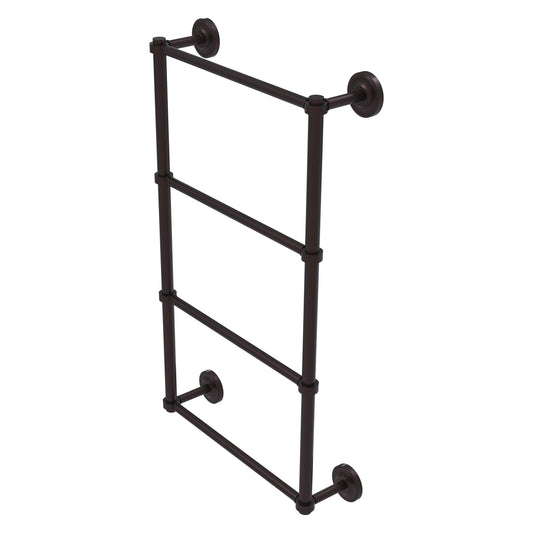 Allied Brass Prestige Regal 30" x 5.4" Antique Bronze Solid Brass 4-Tier 30 Inch Ladder Towel Bar