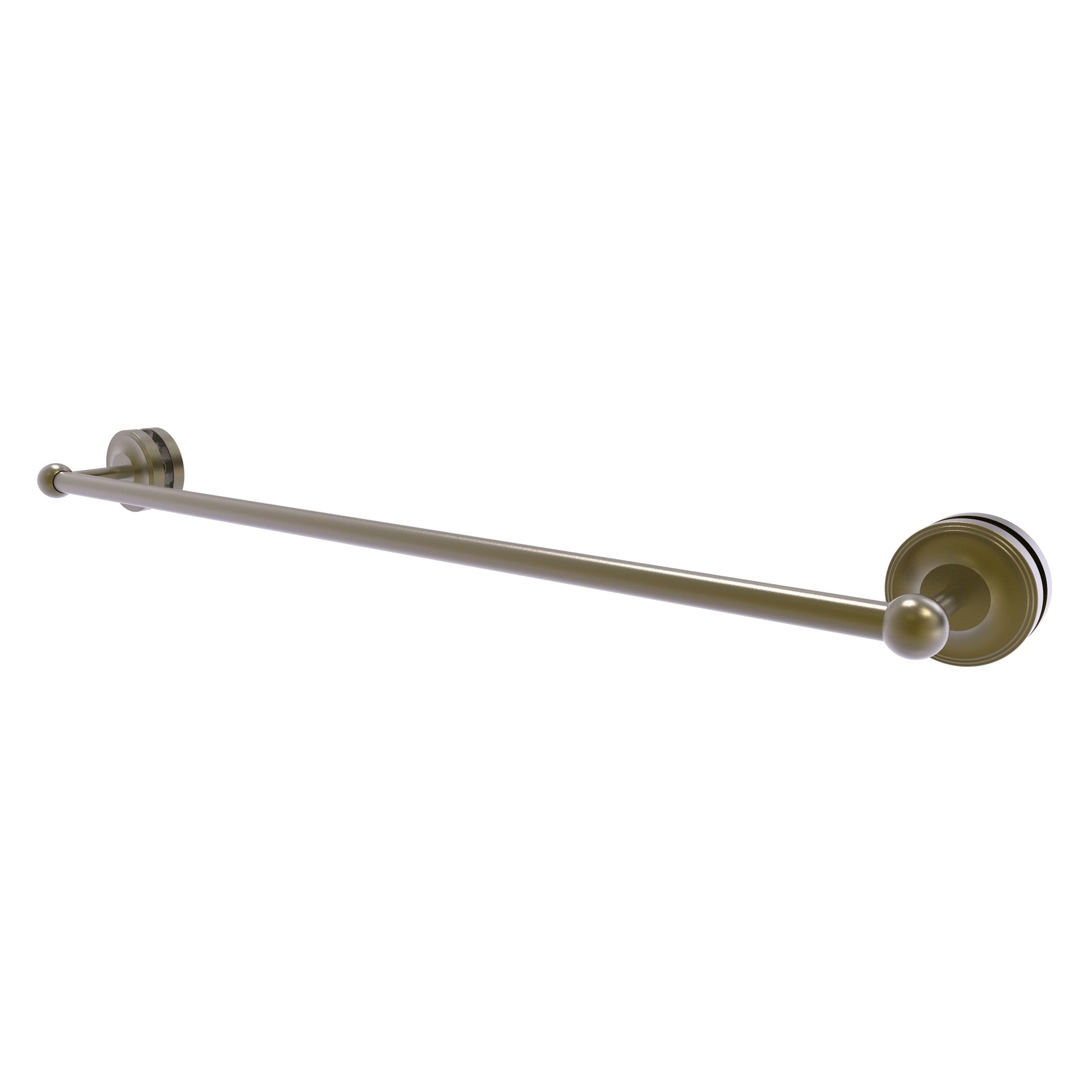 Allied Brass Prestige Regal 33" x N/A" Antique Brass Solid Brass 30-Inch Shower Door Towel Bar