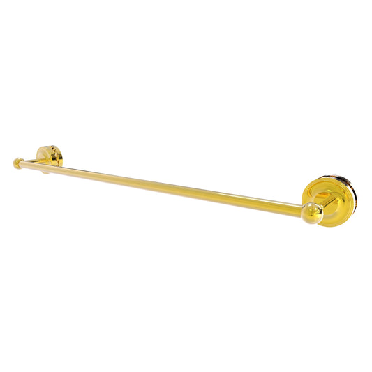 Allied Brass Prestige Regal 33" x N/A" Polished Brass Solid Brass 30-Inch Shower Door Towel Bar
